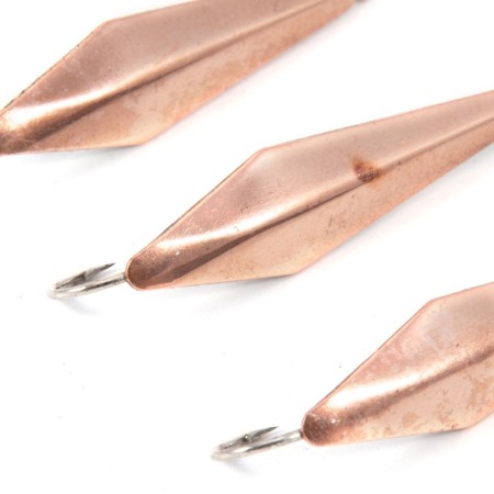 Vertical spin "Yaman" slope, size 33 mm, 2.7 g, color copper-1