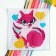 Cross -stitch "Fairytale cat", set for creativity, 15 x 15 cm