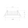 Ceiling accent Elektrostandard, Gret LED 6 W, 105x25 mm, IP20, white color