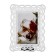 Photo frame plastic 10x15 cm "Knitted" white 21x16 cm