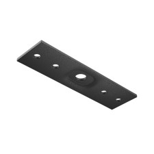 Direct Connector for the Technical Tra034C-21b, 8x2.2 cm overhead track system, black color