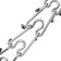 Collar - half -reaches strict with protective caps, 3 mm x 50 cm