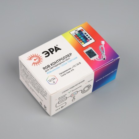 ERA controller, for RGB tape, 12 V, 72 W, 6 A, IP20, remote control-6