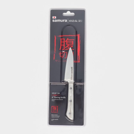 Kitchen knife samura harakir, vegetable, blade 10 cm-4