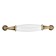 Stylish Cappio Ceramics 003 bracket handle, ceramic 96 mm, bronze