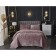 A set with a blanket "Fernand", size 240x260 cm, 50x70 cm - 2 pcs, color ash rose