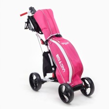 Tail for transporting bags for golf PGM, folding, aluminum, white