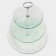Fruitor glass three -tier round share "Texture", D = 24/20/15 cm