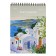Sketchbook 21x29cm for pastel, 30 sheets, hard cover, density 130 gr, mix