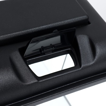 Aquarium "rectangular" with a lid, 30 liters, 40 x 23 x 34.9 cm, black-4