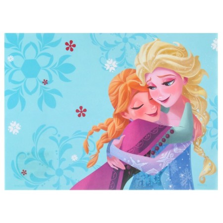 Modeling rug, A4 format "Anna and Elsa", cold heart-1