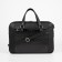 Business Business El Masta with a zipper, 2 outer pockets, long belt, black color