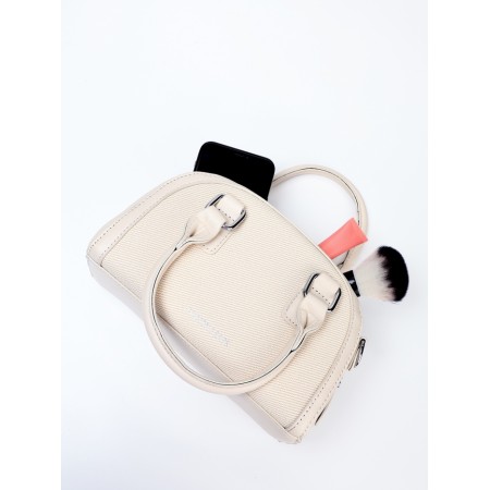 Women's bag, 22*7*14, lightning departure, belt lengths, white-9