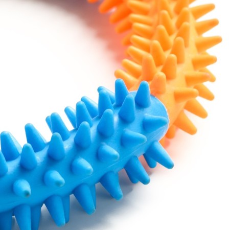 Chewing toy for dogs "piece of happiness", 15 cm, multi -colored-2