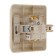 Sketch "Study" Sche PC16-003K, single, with salary, cream color