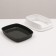 Aisha toilet with high side, 45 x 35 x 18.5 cm, gray