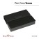 Switching handle, 1.0 mm, BrunovisConti verona, blue rod, metal case Soft Touch Black, in an eco -leather case