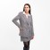 Jacket female double -breasted mist p. 48, black/white