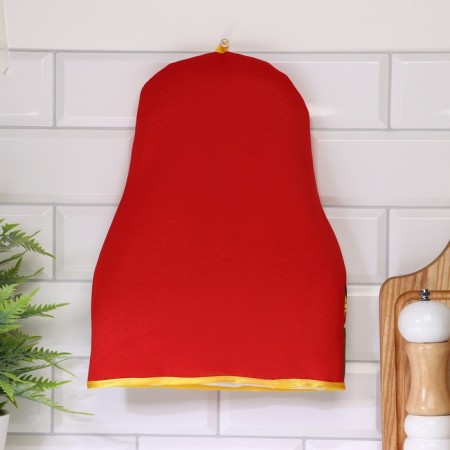 Hall on the kettle "Matryoshka", with a handkerchief-2