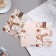 Postcard "Happy Wedding Day!" Congrev, embossing, brown tone, 29x19 cm