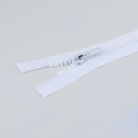 Lightning "Tractor", No. 8, detachable, castle machine, 90 cm, white color-1