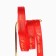 Satin tape with embossing "I love you", red, 2 cm x 22.5 m