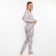 The kit is women's home (longshille/pants), pink color, size 54