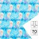 Packaging paper, 70x100 cm, cold heart