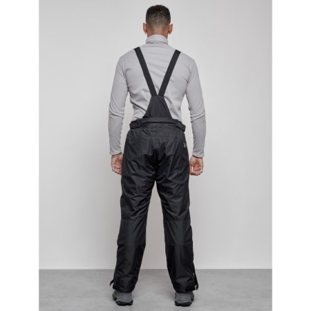 Semi -combinezone ski insulated male winter, size 52, black color-3