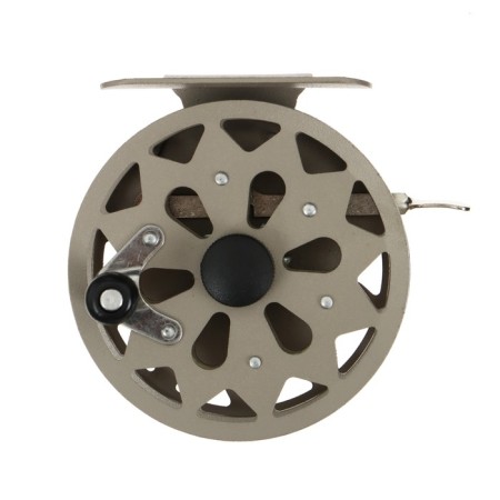 Inertial coil, metal, diameter 7.5 cm, brown color, tl75-3