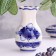 Vase "Dandelion", Gzhel, Porcelain, 10 cm