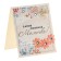 Postcard "The most beloved mommy!" Handmade, flowers, 8 x 9 cm