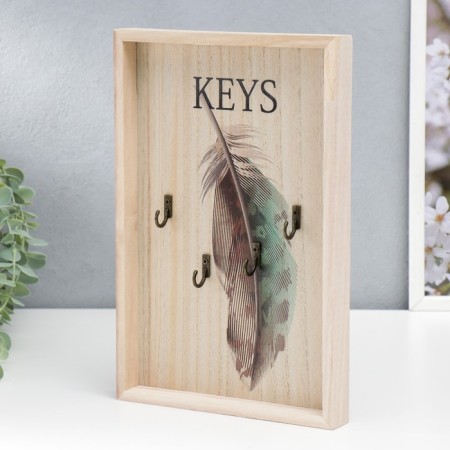 Decorative woods "Peryshko" 29.5x19.8x2.7 cm-1