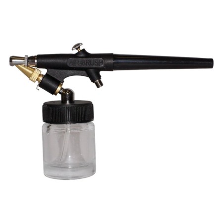 Airbrus Fubag Ags22/05, with two interchangeable tanks, nozzle 0.5 mm, 2 atm, 11 l/min, 2x22 ml