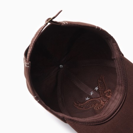Male cap minaku, brown color, rr 56-58-3