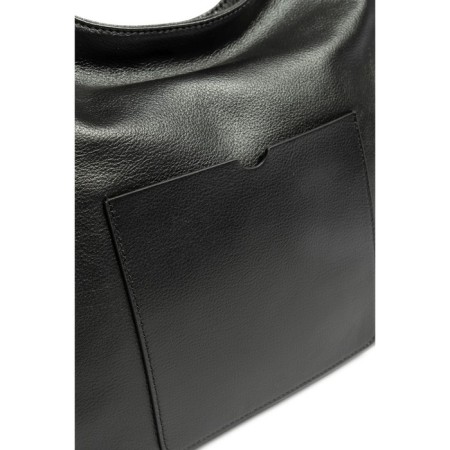 Sobo bag female, genuine leather, Ludor black, 39x13x27 cm-3