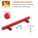 Cappio rating pen, lightweight, d = 12 mm, m/o 96 mm, red color