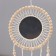 Dreaming Catcher using the Macrame "Reflection" with a mirror of 27x60 cm