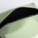 Lightning cosmetic bag, green color
