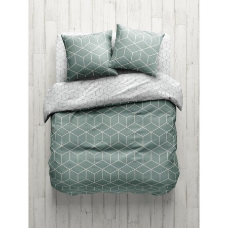 Bed linen 2 joint venture Lounge Green, size 200x214 cm, 175x215 cm, 70x70 cm - 2 pcs-2