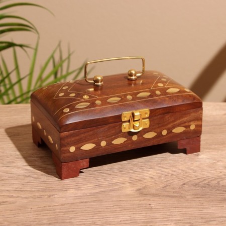 Code "Cindy" 16x10x9 cm, wooden wood