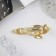 Sherry-locomotive carrier branch, 9 cm, gold