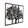 Nast -wall decor, panel for the interior "tree", 3 modules 57 x 27 cm