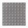 Acoustic foamine pyramid, self -adhesive, tiles, 50 x 50 x 5 cm, gray