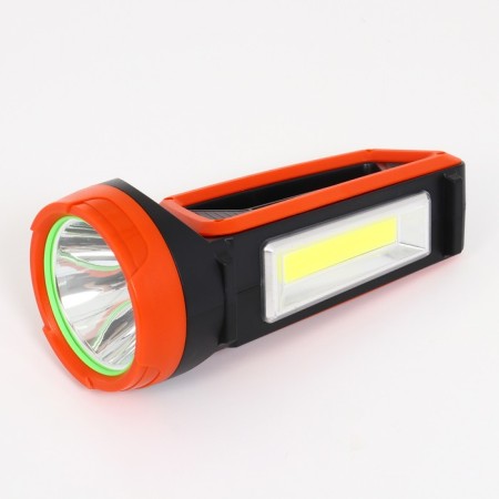 Manual battery, XPE, side 5 W COB, 1200 mAh, 6 modes, USB, 19.5 x 9 cm-3