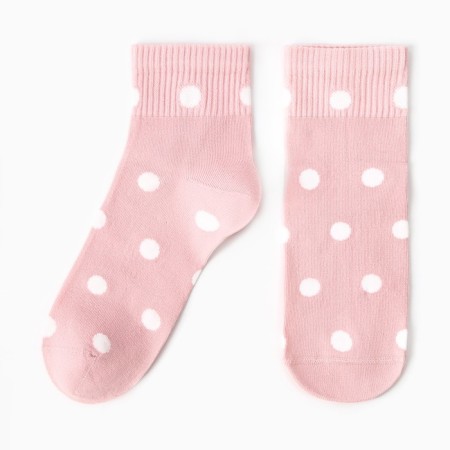 Women's socks Mini Trend, pink color, size 39-41 (25-27)