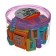 Carpet "Pastel" (barcode on a thing), ribbed