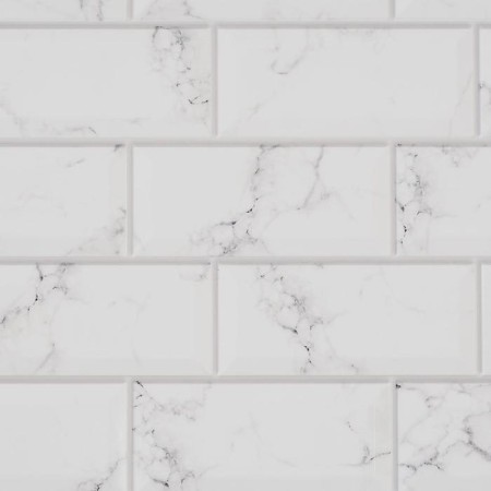 PVC panel Carrara tile, 485x960-2