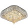 Ceiling light ESCADA, 10232/SG LED. 1x72W, LED, 6480LM, 3000/4500/6000K, 450x450x260 mm, chromium color