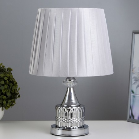 Elegy light lamp E27 40W Chrome-gray 26x26x39 cm